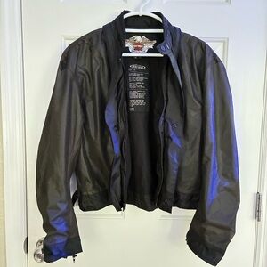 Harley Davidson Medium Inner Jacket Lining with Zippers for Motorcycle Jacket W